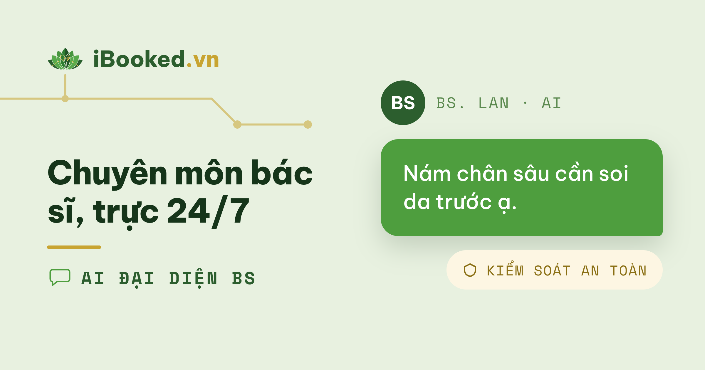AI tư vấn đại diện bác sĩ: chuyên sâu, 24/7 và an toàn