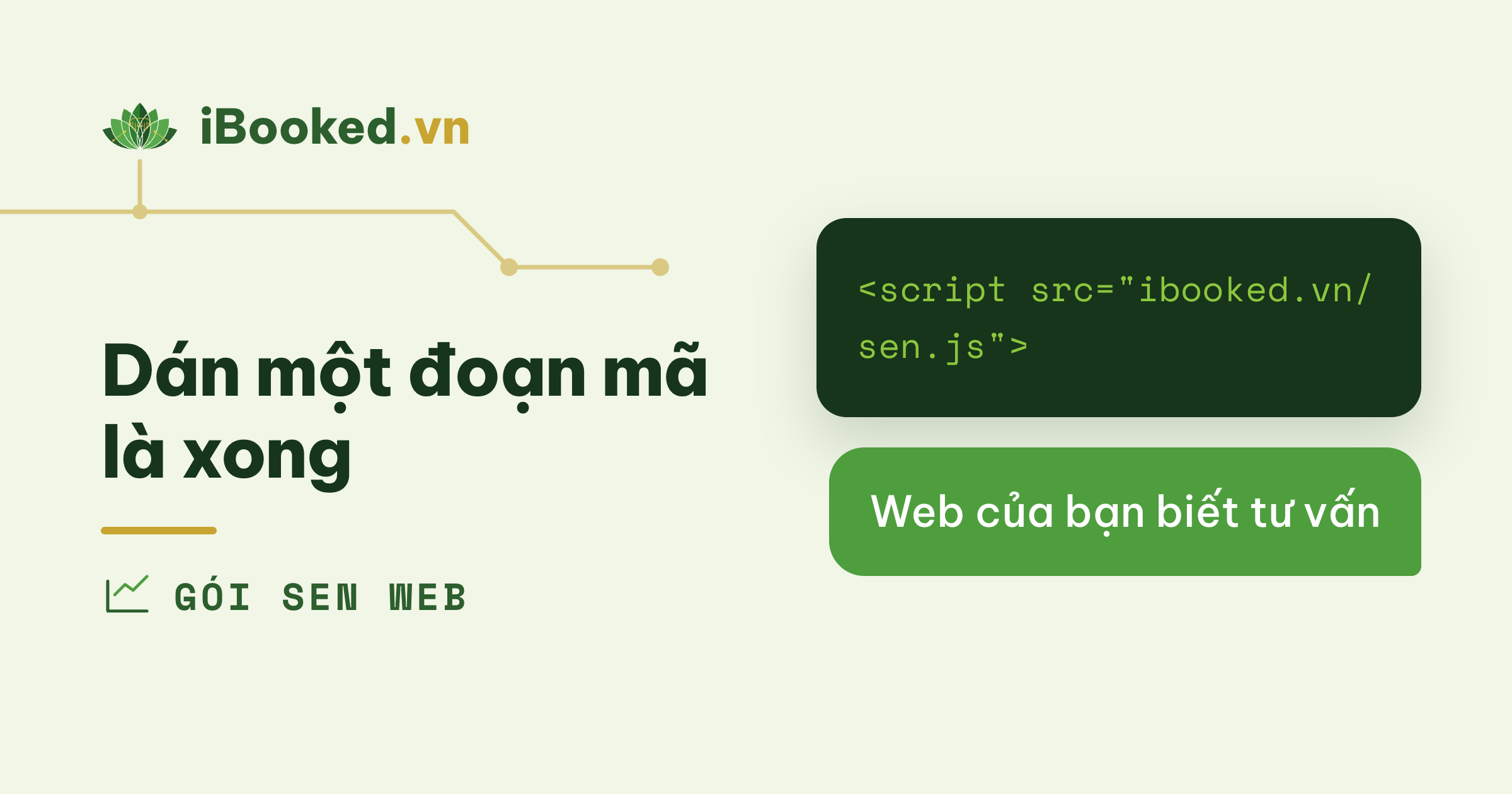 Đã có website riêng? Nhúng trợ lý AI S.E.N chỉ với một đoạn mã
